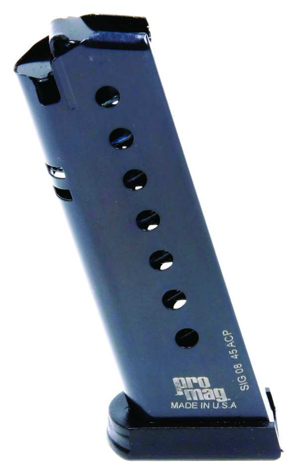98225 ProMag SIG P220 Magazine .45 ACP Blued Steel