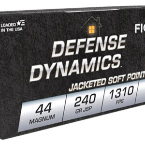 Fiocchi .44 Magnum 240gr JSP