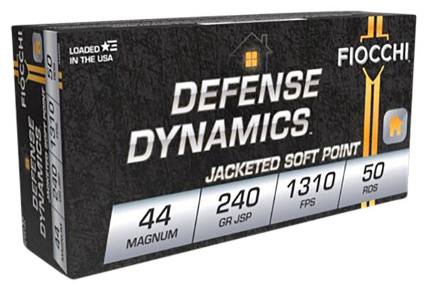 Fiocchi .44 Magnum 240gr JSP
