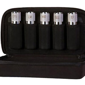 Carlsons Choke Tube Case — Black Nylon, Holds 5