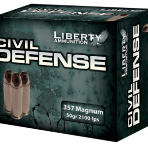 Liberty Civil Defense .357 Magnum 50gr HP – 20rd Box