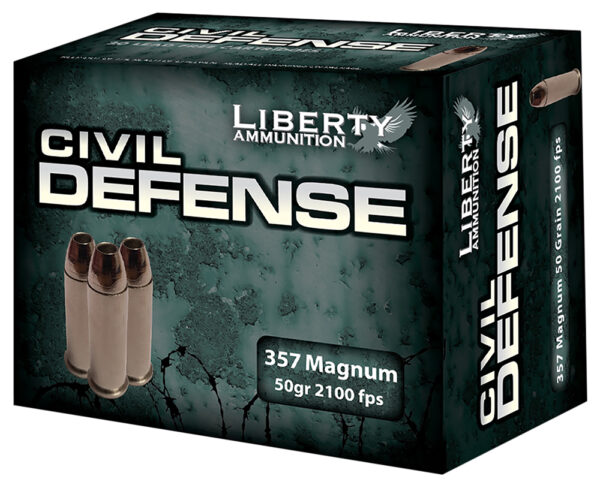 98420 Liberty Civil Defense .357 Magnum 50gr HP – 20rd Box
