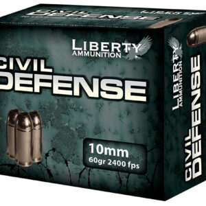 Liberty Civil Defense 10mm Auto 60gr Fragmenting HP – 20rd