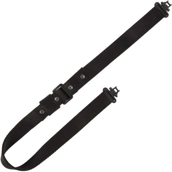 98556 Allen Quick Adjusting 1.25″ Sling w/ Swivels, Black