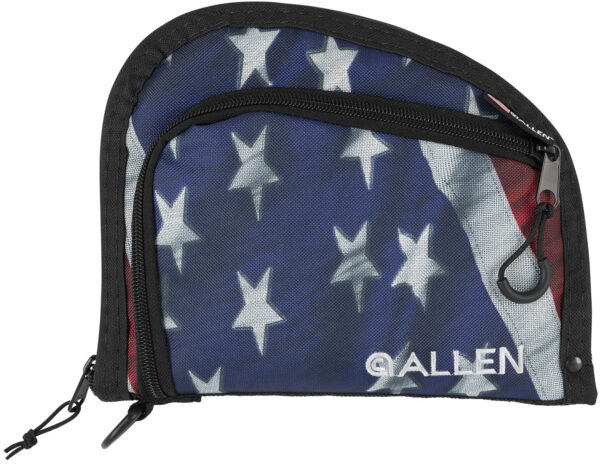 98566 Allen Victory Auto-Fit Handgun Case — USA Flag, 9×7