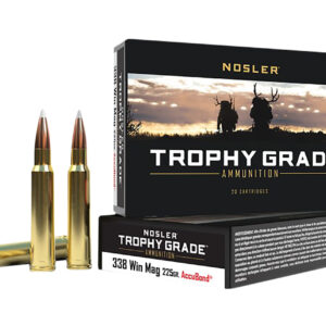 Nosler AccuBond .338 Win Mag 225 gr, 20rd Box