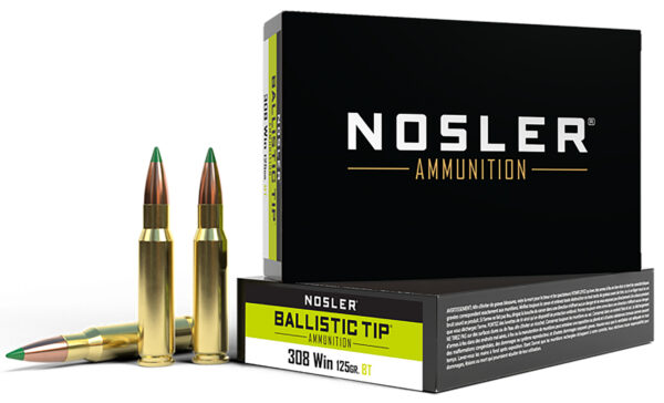 Nosler .308 Win 125 gr Ballistic Tip — 20rd Box