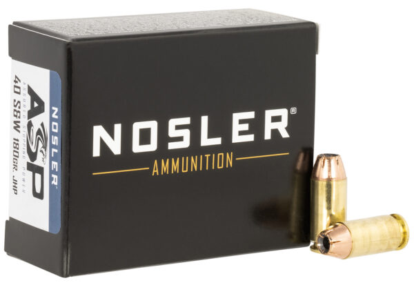 Nosler ASP .40 S&W 180 gr JHP 20rd Box