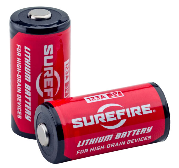 9886 Surefire 123A Lithium Batteries 6-Pack