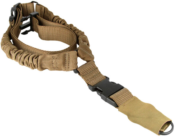 99908 Aim Sports AOPS01T One-Point Bungee Sling, Tan, 26″