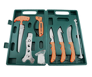 AccuSharp Game Processing Kit 9-Piece Stainless Steel Set