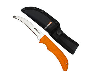 AccuSharp AccuZip Skinning Knife — Orange Non-Slip Handle