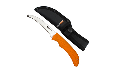 ACC734C_1 AccuSharp AccuZip Skinning Knife — Orange Non-Slip Handle