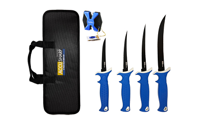 AccuSharp 6-Piece Fillet Knife Kit 4.75/5.5/6.5/8-inch