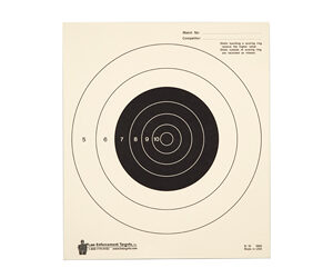 Action Target Bulls-Eye Paper Targets 100 Pack