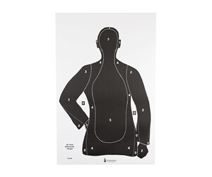 Action Target B21E Silhouette Paper Target 23″ x 35″ 100/Box