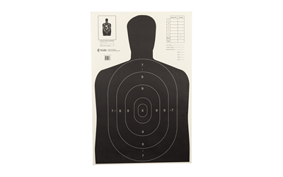Action Target B27E Silhouette Paper Targets 23×35 in 100/Box