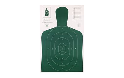 ACTB-27EGREEN-100_1 Action Target B27E GRN 100PK Paper Targets
