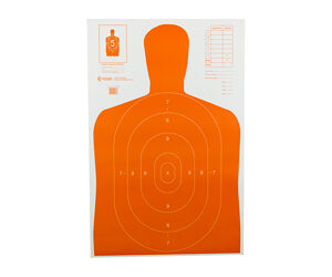 Action Target B27E Orange Silhouette Targets 23 x 35, 100/Box