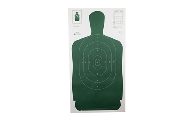 ACTB-27SGREEN-100_1 Action Target B27S Green Paper Targets 100 Pack