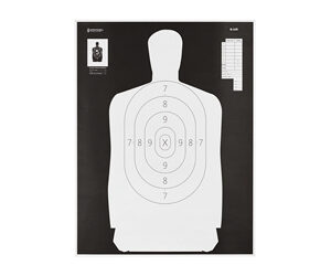 Action Target B34R Reverse Silhouette 17.5×23 100pk