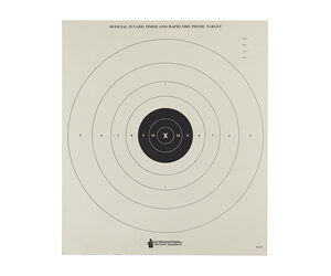 Action Target B8100 Bullseye Paper Targets 21×24 100pk