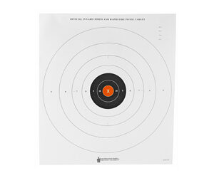 Action Target B8POC100 B-8 Bullseye Targets 21″x24″ 100/Box