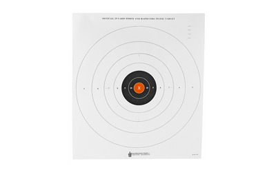 Action Target B8POC100 B-8 Bullseye Targets 21″x24″ 100/Box