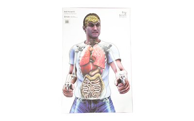 Action Target Bag of Bones Paper Targets, 100-Pack