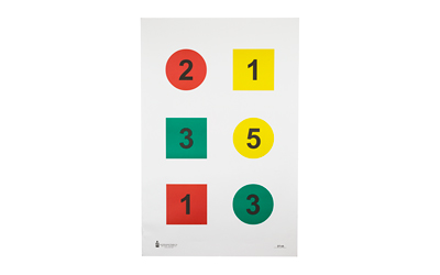 Action Target DT4A100 Discretionary Command Training Target 23″ x 35″ 100pk