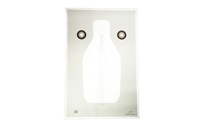 ACTF-QANT-AV2-100_1 Action Target FBI Vital Anatomy Paper Targets – 100 Pack