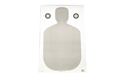 Action Target TQ-21 Qualification Anatomy Target, Grey 100 Pack