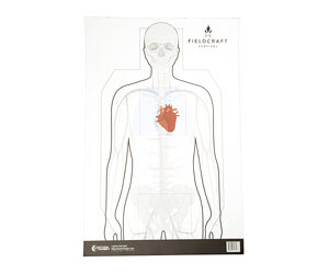 Action Target Fieldcraft Double-Sided Training Targets, 100 Pack