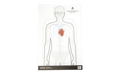 ACTFLDC-P-100_1 Action Target Fieldcraft Double-Sided Training Targets, 100 Pack