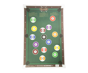 Action Target Billiards Paper Targets 23″ x 35″ 100/Box