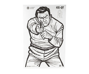 Action Target ICE Immigration & Customs Enforcement 17.5×23 100-Pack