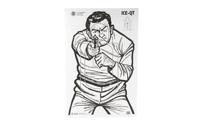 ACTICE-QT2009-100_1 Action Target ICE Immigration & Customs Enforcement 17.5×23 100-Pack