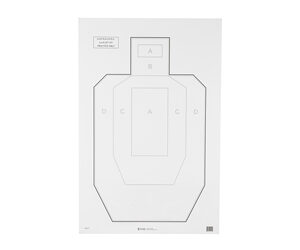 Action Target USPSA/IPSC Paper Targets 23 x 35 — 100/Box