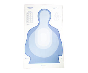 Action Target Transitional Target II, Blue 100-Pack