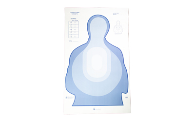 ACTLTR-IIBLUE-100_1 Action Target Transitional Target II, Blue 100-Pack