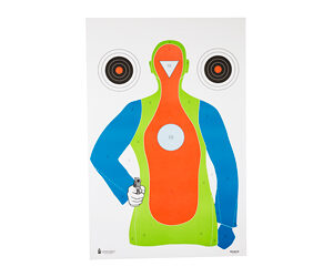 Action Target B-21E High Visibility Paper Targets 23″x35″ 100/Box