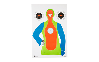 ACTPR-B21E-100_1 Action Target B-21E High Visibility Paper Targets 23″x35″ 100/Box