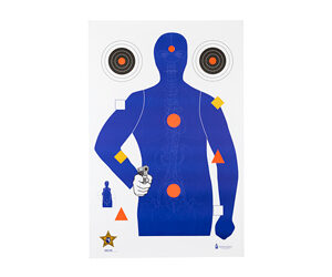Action Target SSO-99 Sarasota Sheriff’s Office Paper Target 23×35 100/Box