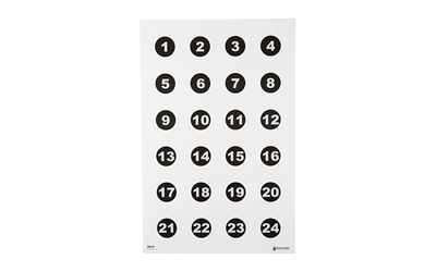 ACTVB-24-100_1 Action Target VB24100 Sighting Circle Paper Target 23×35 100pk