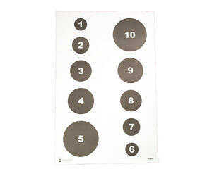 Action Target Military Varied Circle Command – 100 Pack
