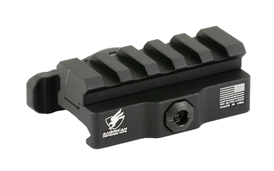 AD-170-VPG 5-Lug Picatinny Riser Mount, Black