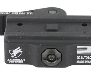 American Defense AD-T1 Aimpoint Micro Low QR Mount, Black