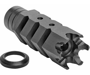 ATI ADV TECH AR10 308 Muzzle Brake — 5/8X24 Black