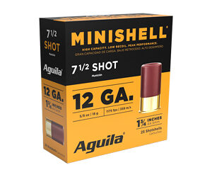 Aguila Minishell 12ga 1.75in 5/8oz #7.5 25rd Box
