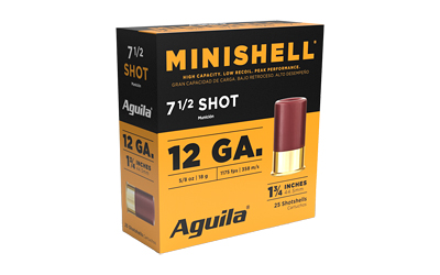 Aguila Minishell 12ga 1.75in 5/8oz #7.5 25rd Box